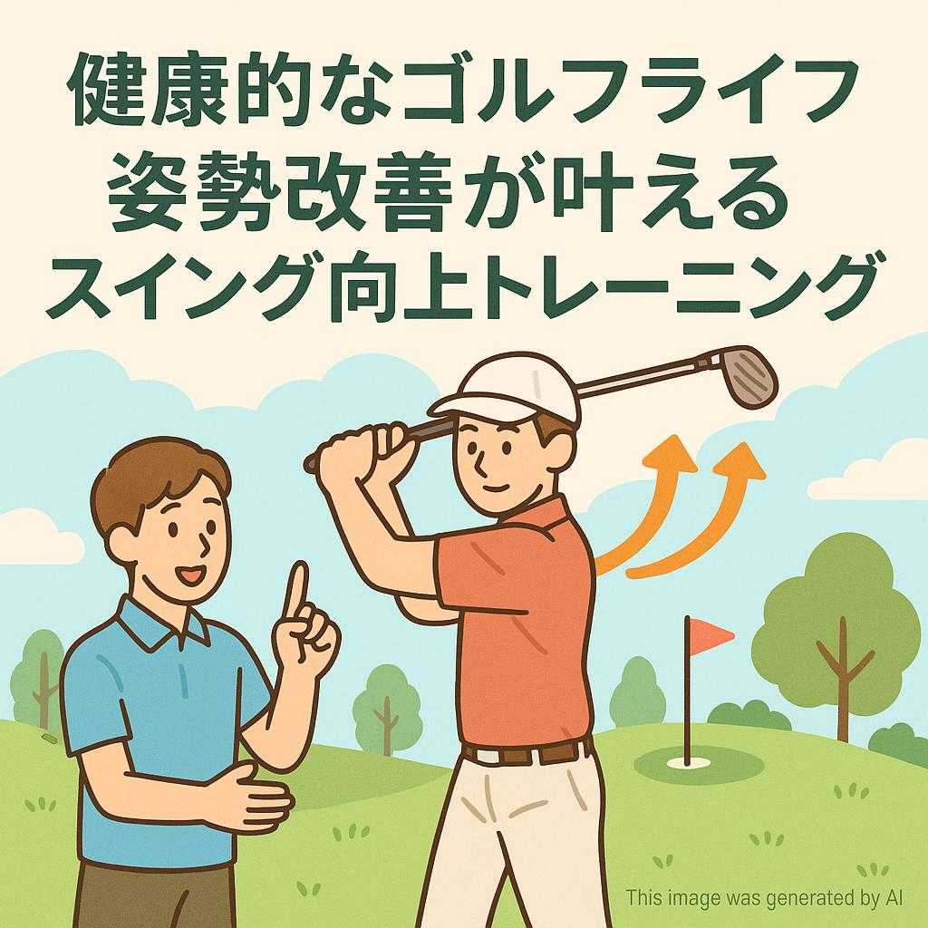 健康的なゴルフライフ 姿勢改善が叶えるスイング向上トレーニング