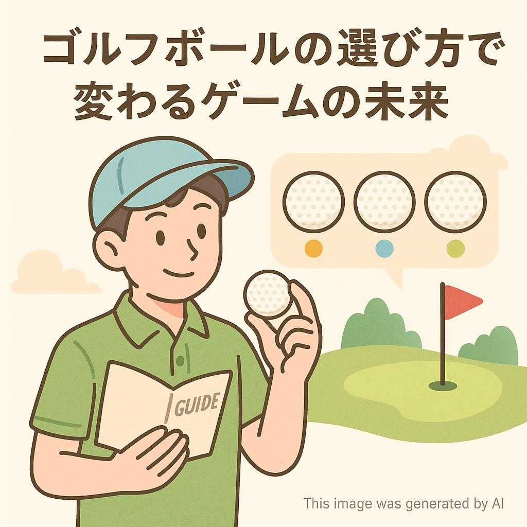 ゴルフボールの選び方で変わるゲームの未来