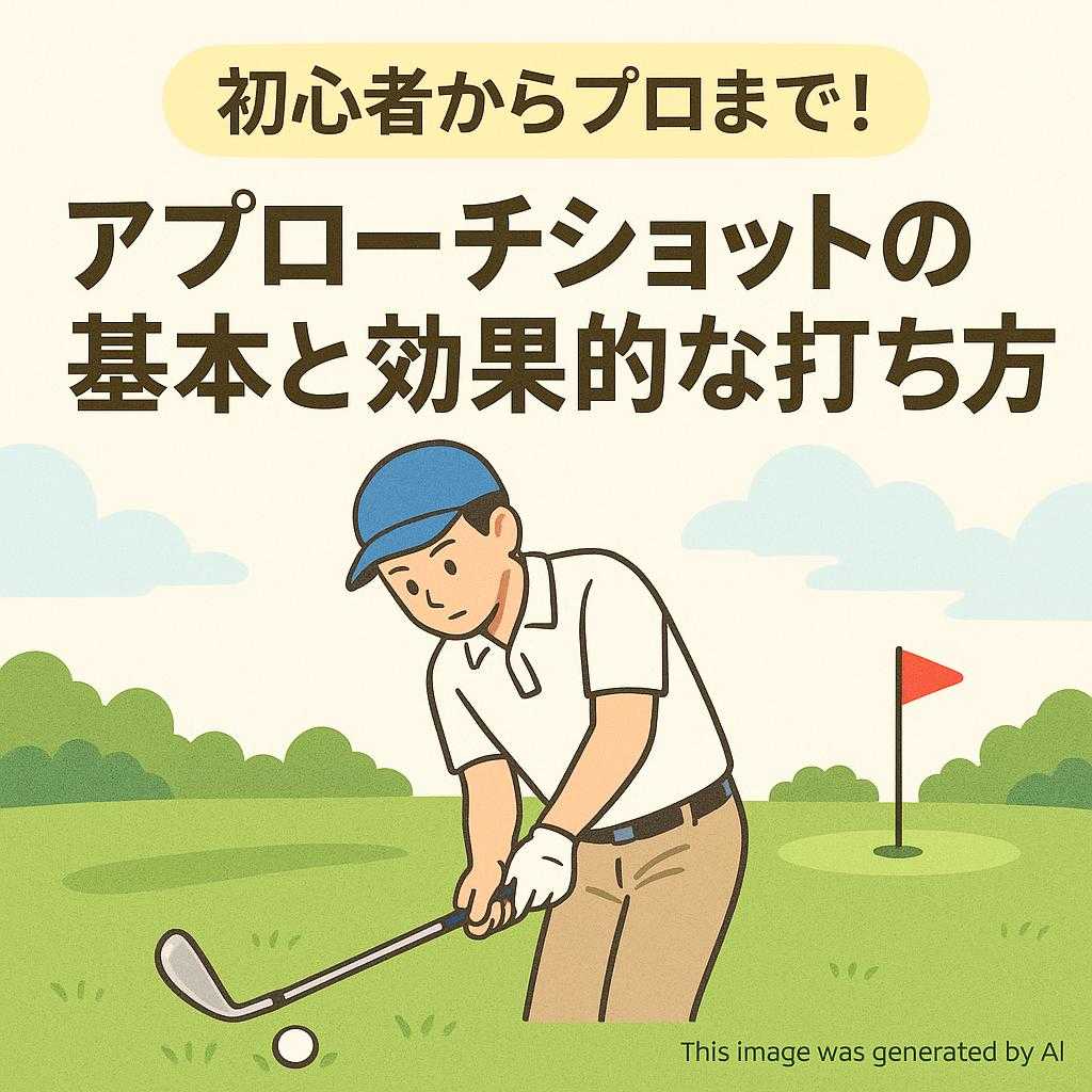 初心者からプロまで！アプローチショットの基本と効果的な打ち方