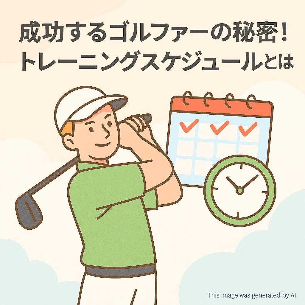 成功するゴルファーの秘密！トレーニングスケジュールとは