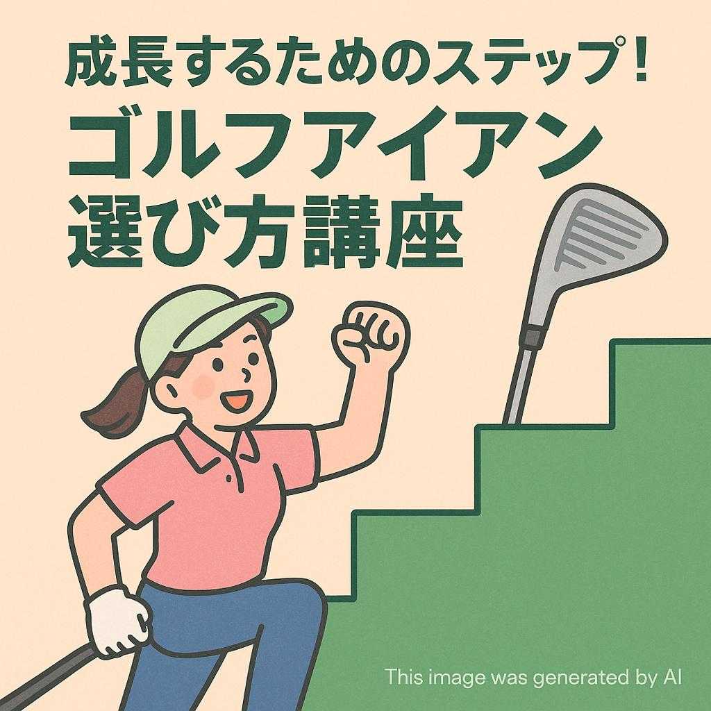成長するためのステップ！ゴルフアイアン選び方講座
