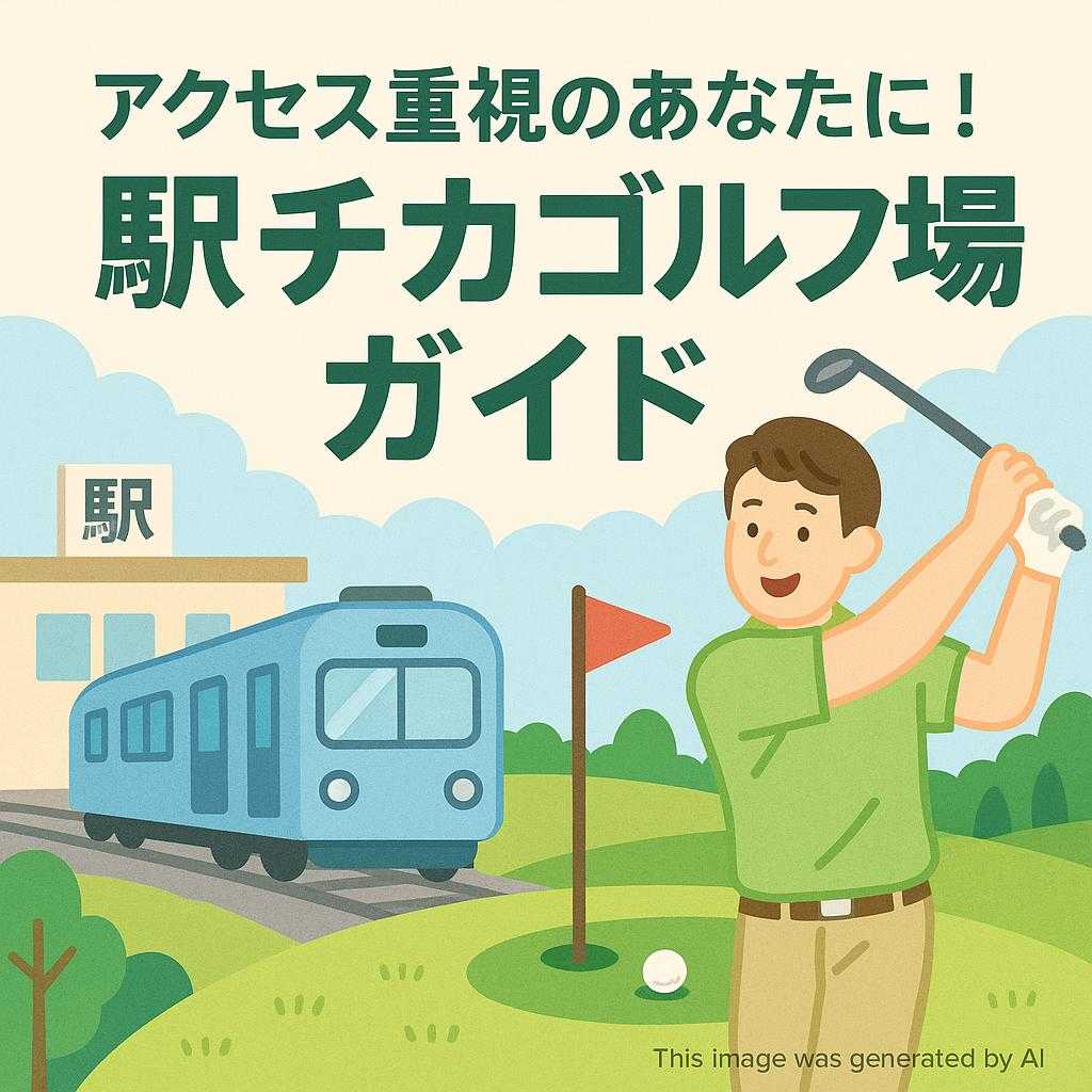 アクセス重視のあなたに!駅チカゴルフ場ガイド