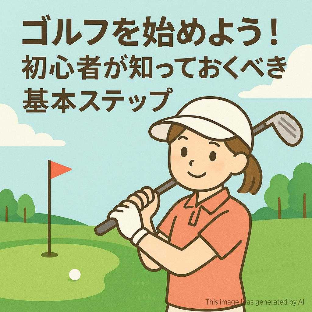 ゴルフを始めよう!初心者が知っておくべき基本ステップ