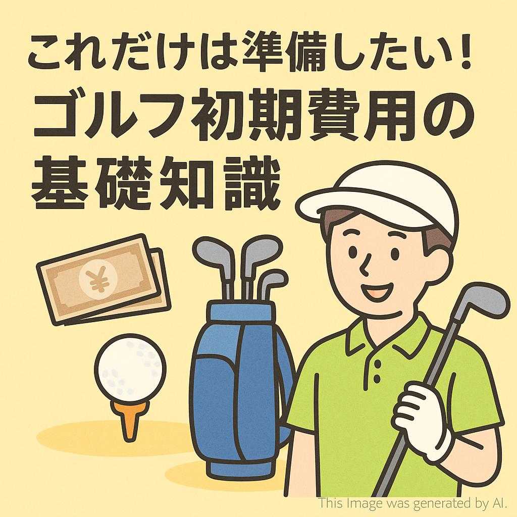 これだけは準備したい！ゴルフ初期費用の基礎知識