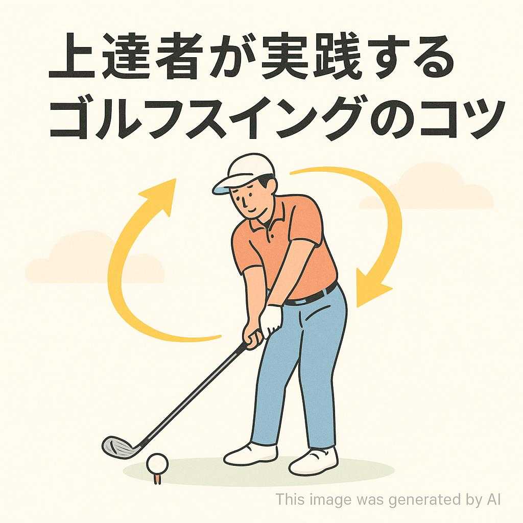 上達者が実践するゴルフスイングのコツ