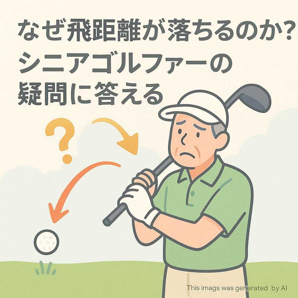 なぜ飛距離が落ちるのか？シニアゴルファーの疑問に答える