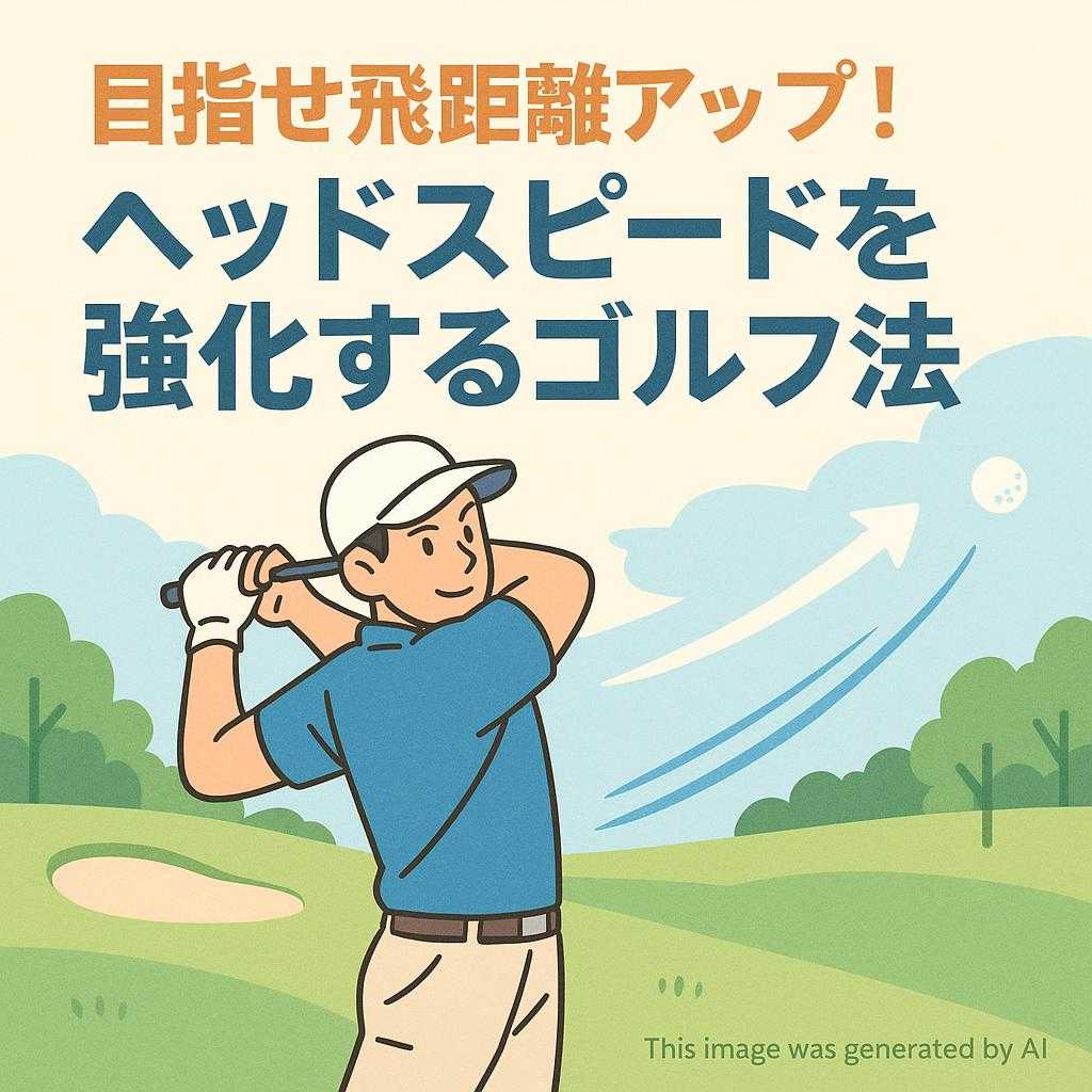 目指せ飛距離アップ！ヘッドスピードを強化するゴルフ法