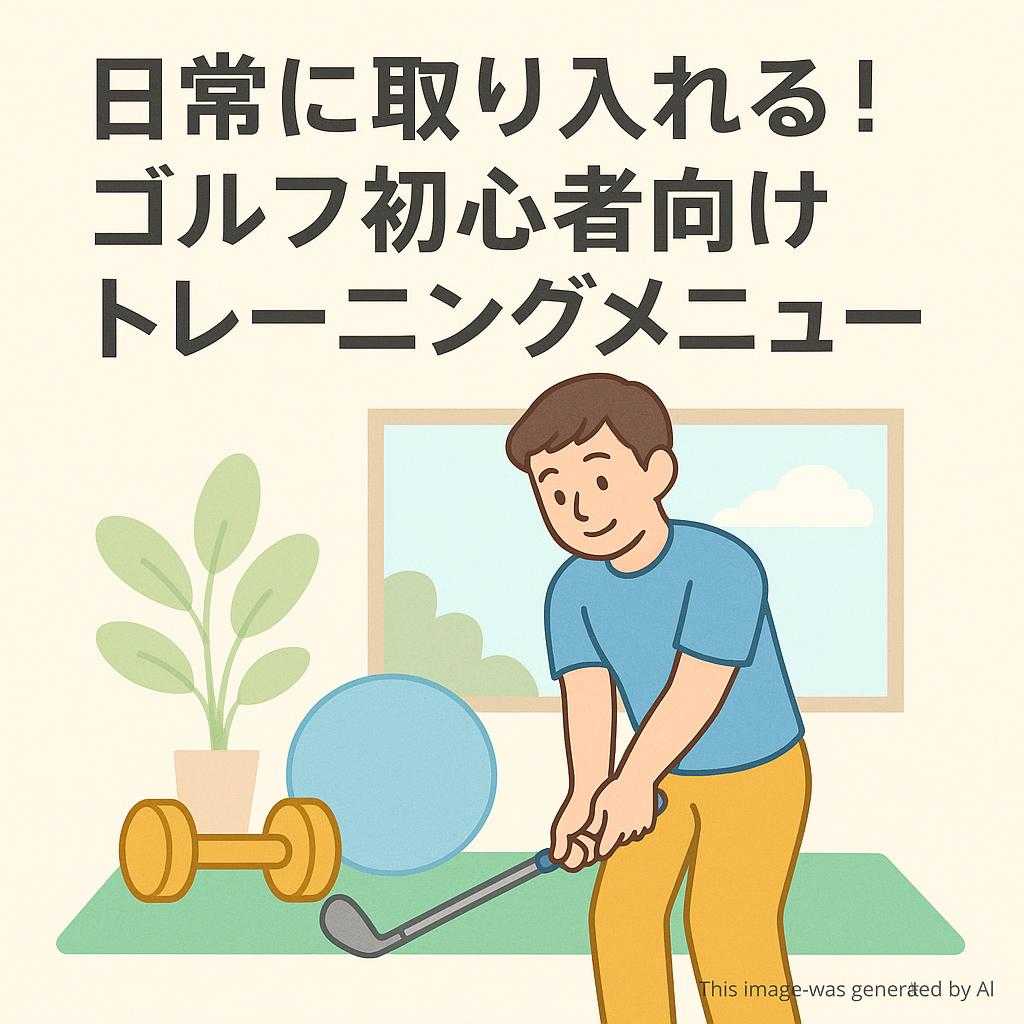 日常に取り入れる！ゴルフ初心者向けトレーニングメニュー
