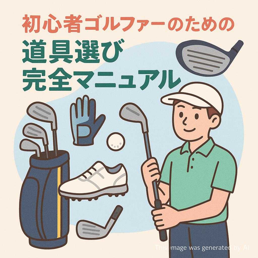 初心者ゴルファーのための道具選び完全マニュアル