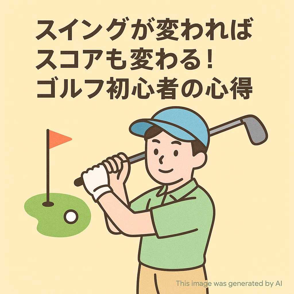 スイングが変わればスコアも変わる！ゴルフ初心者の心得