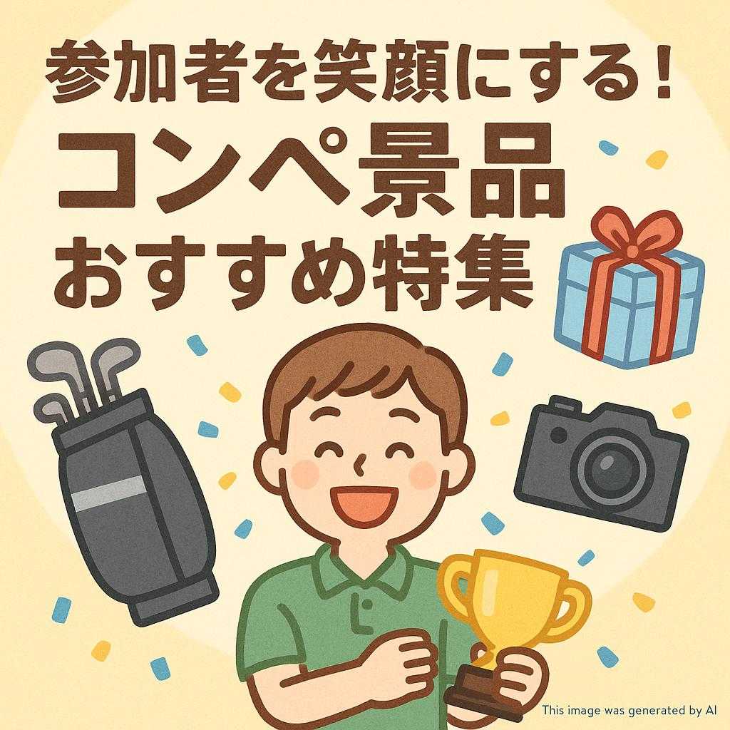 参加者を笑顔にする！コンペ景品おすすめ特集