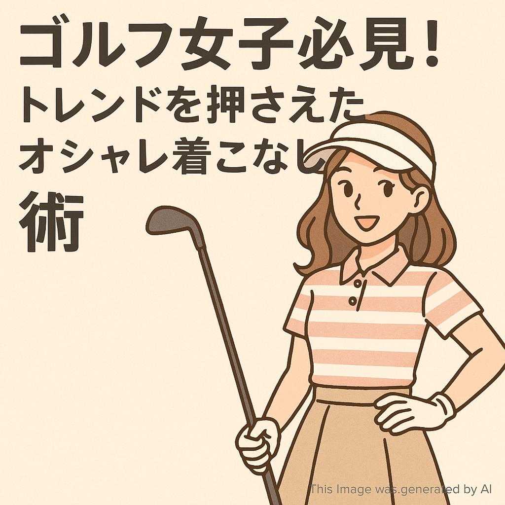 ゴルフ女子必見！トレンドを押さえたオシャレ着こなし術