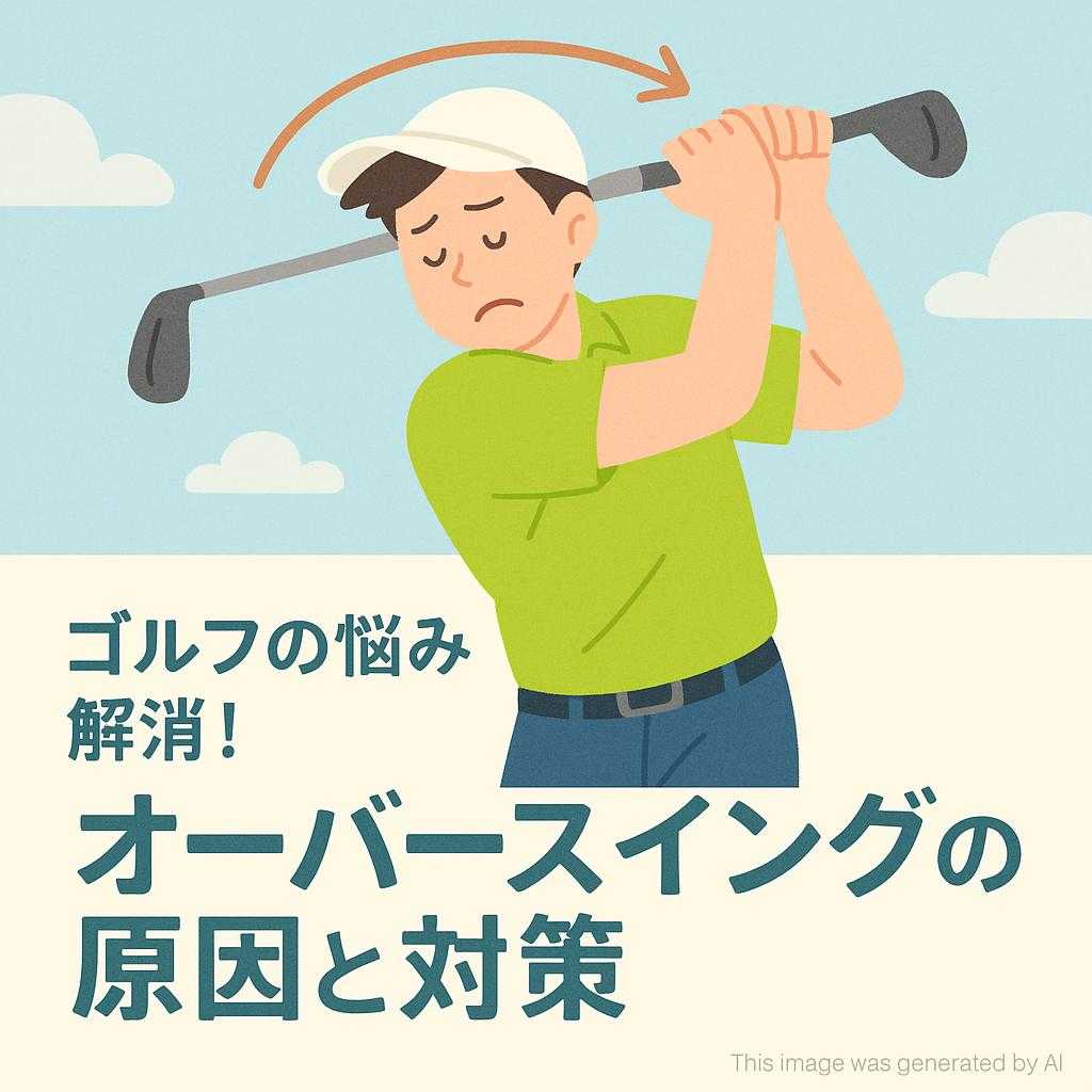 ゴルフの悩み解消！オーバースイングの原因と対策