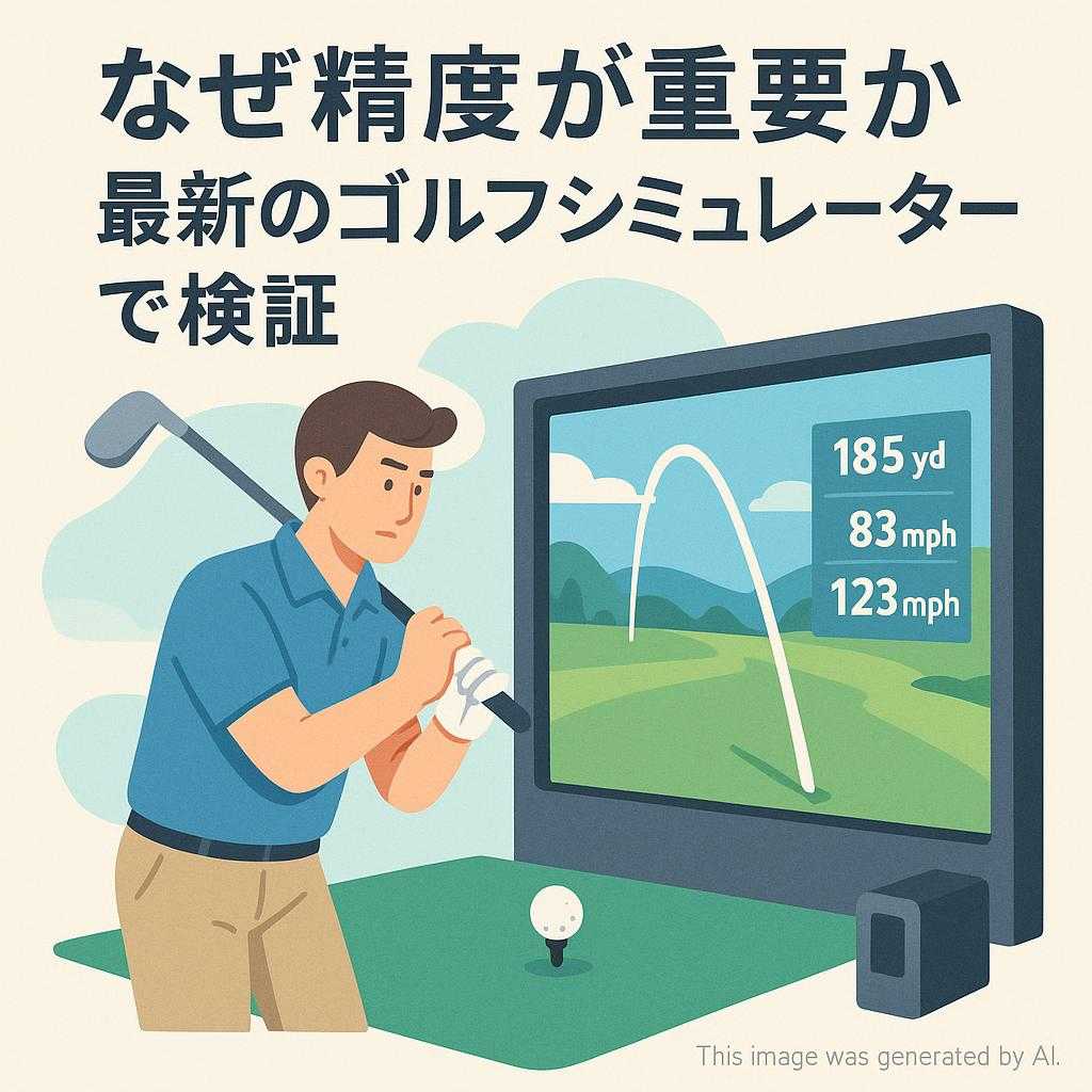 なぜ精度が重要か 最新のゴルフシミュレーターで検証
