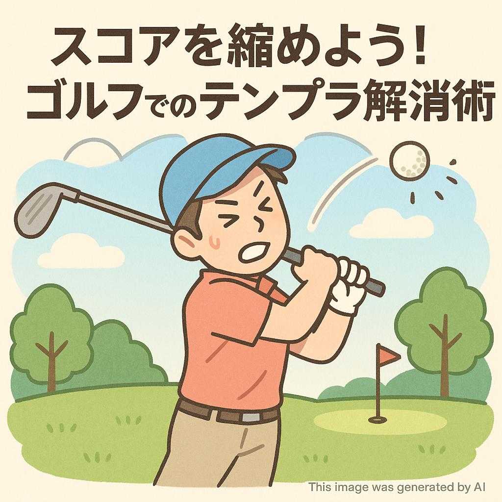 スコアを縮めよう！ゴルフでのテンプラ解消術