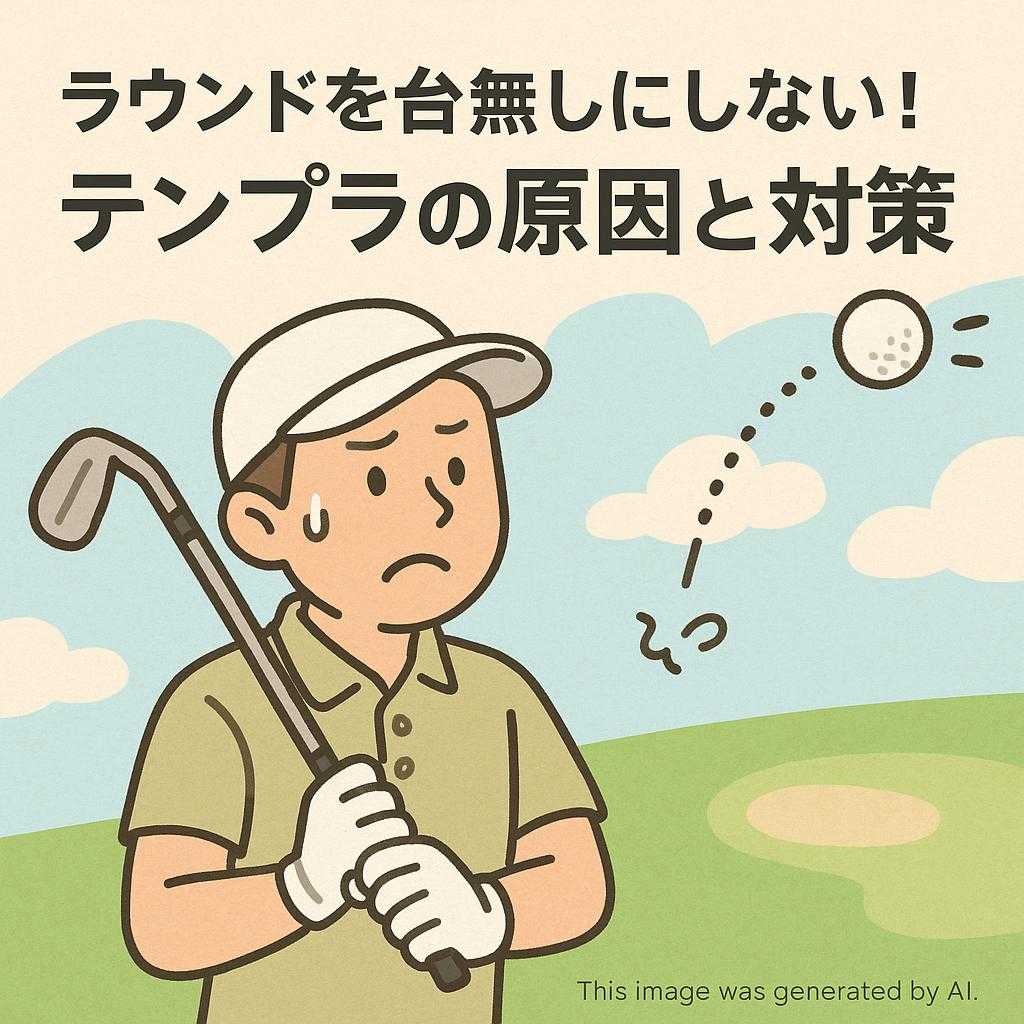 ラウンドを台無しにしない！テンプラの原因と対策