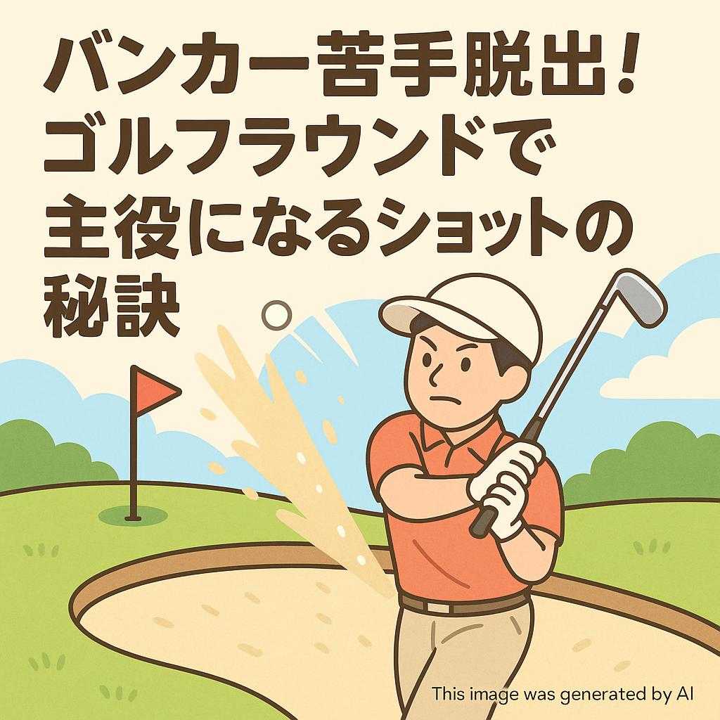 バンカー苦手脱出！ゴルフラウンドで主役になるショットの秘訣