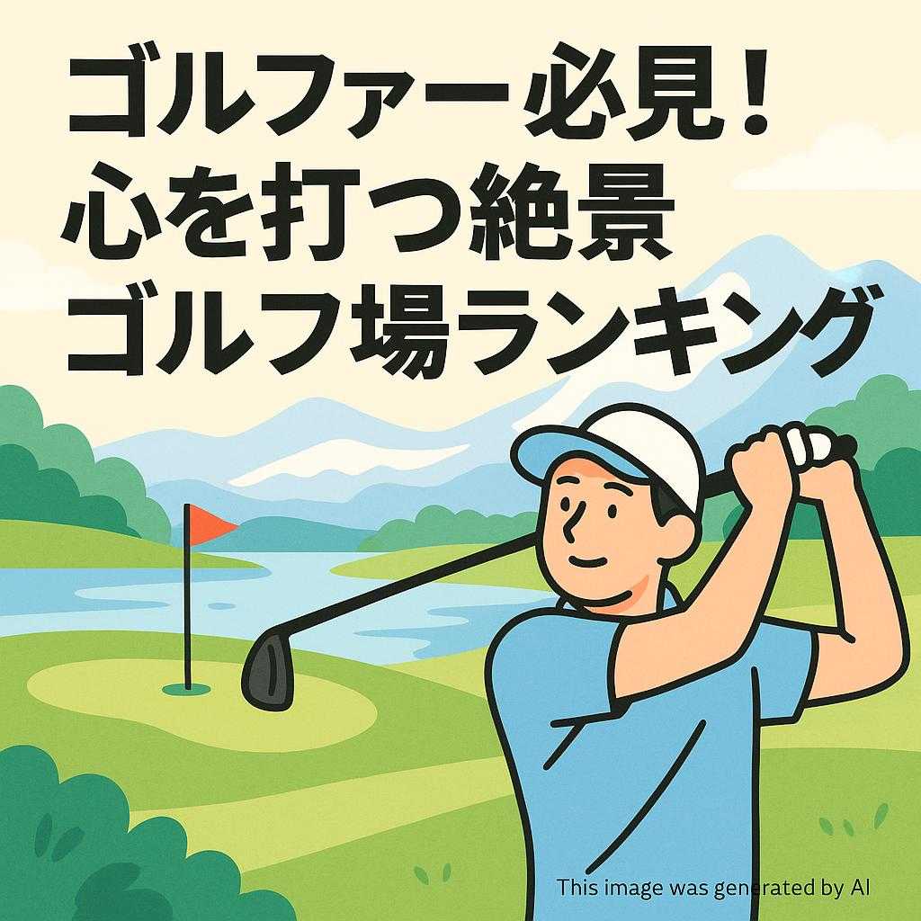 ゴルファー必見!心を打つ絶景ゴルフ場ランキング