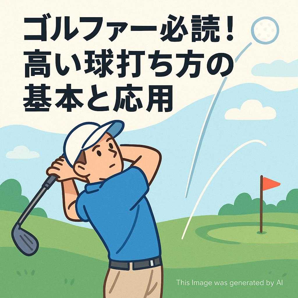 ゴルファー必読！高い球打ち方の基本と応用