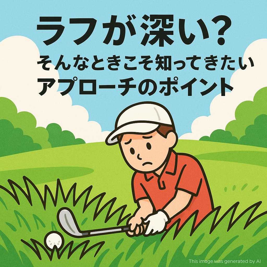 ラフが深い?そんなときこそ知っておきたいアプローチのポイント
