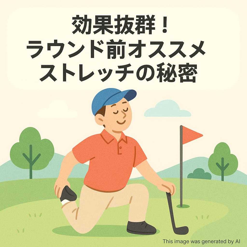 効果抜群！ラウンド前オススメストレッチの秘密