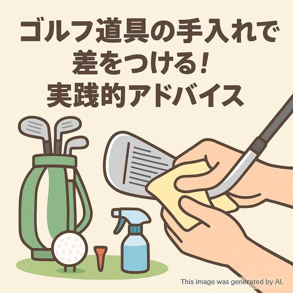 ゴルフ道具の手入れで差をつける！実践的アドバイス