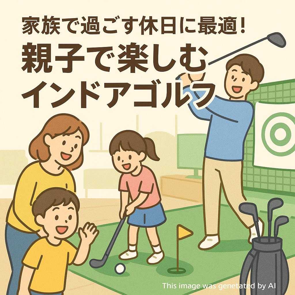 家族で過ごす休日に最適!親子で楽しむインドアゴルフ