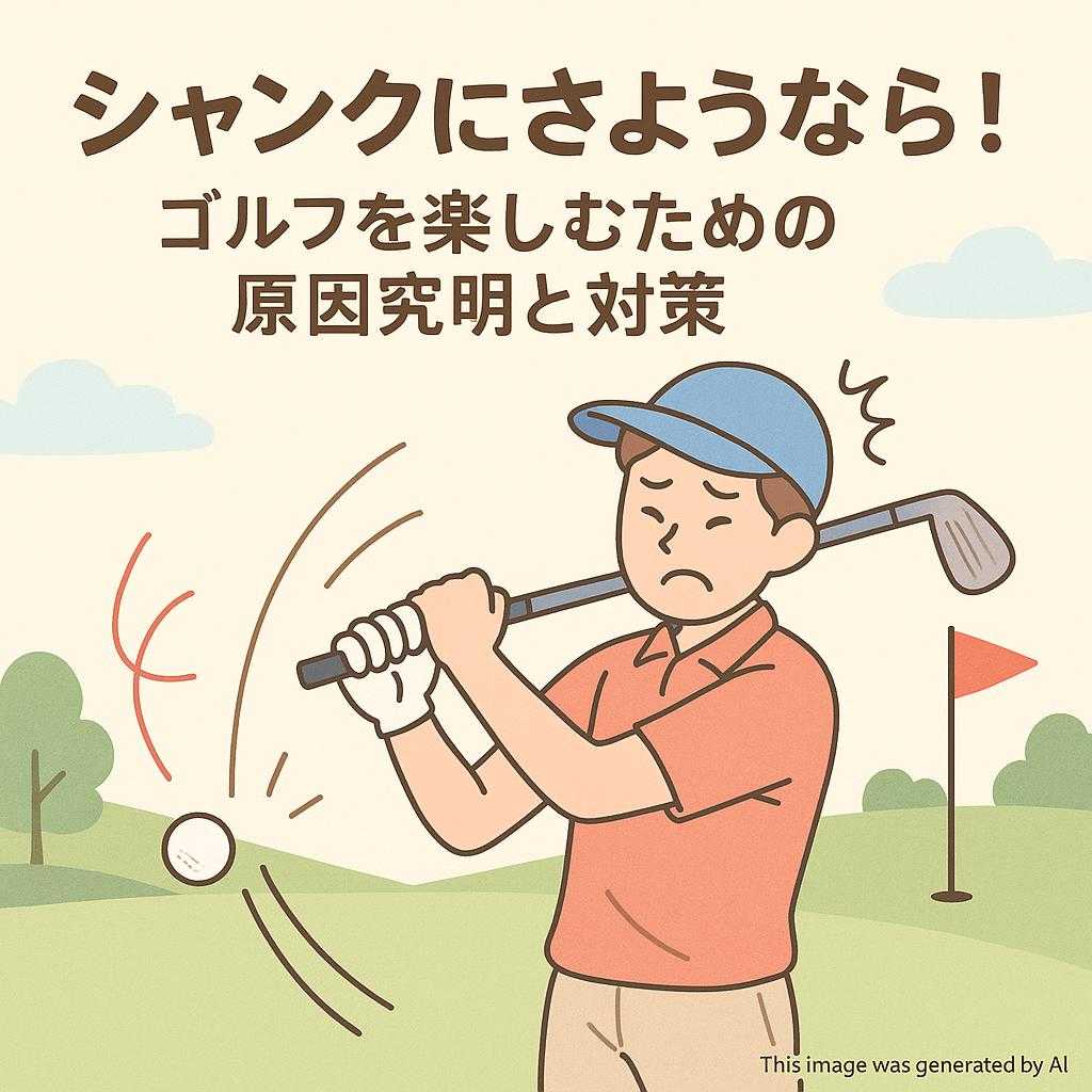 シャンクにさようなら！ゴルフを楽しむための原因究明と対策