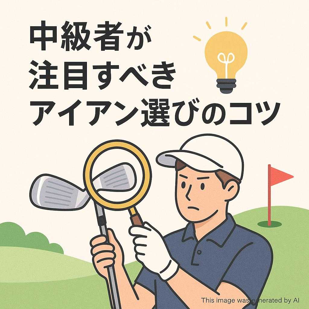 中級者が注目すべきアイアン選びのコツ