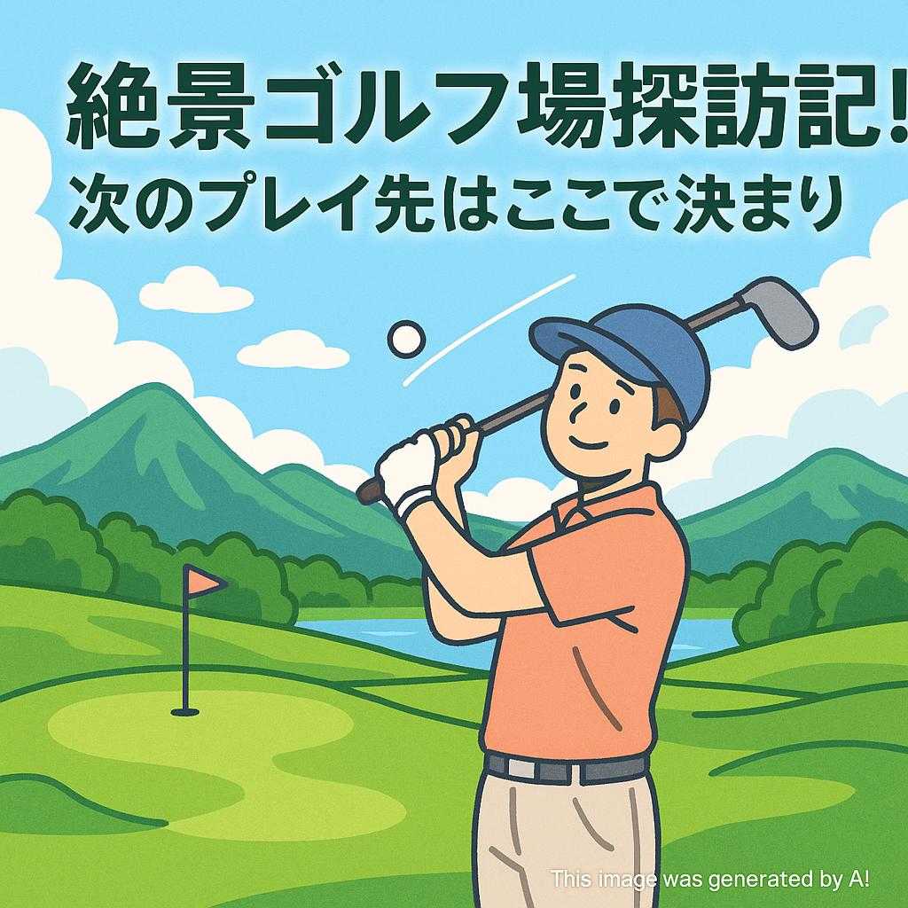 絶景ゴルフ場探訪記!次のプレイ先はここで決まり