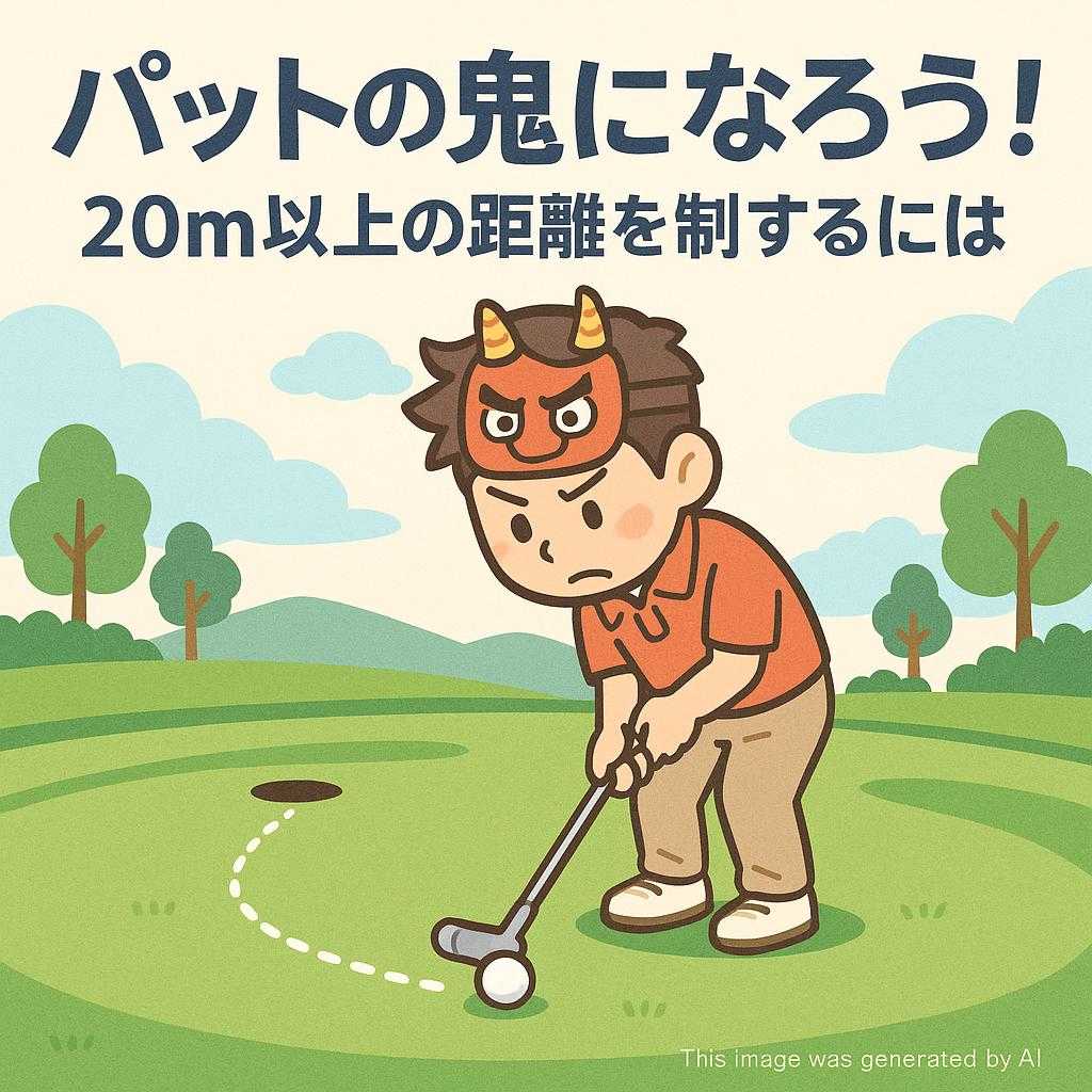パットの鬼になろう！20m以上の距離を制するには