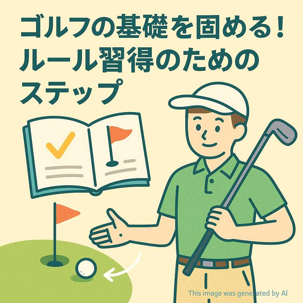 ゴルフの基礎を固める！ルール習得のためのステップ