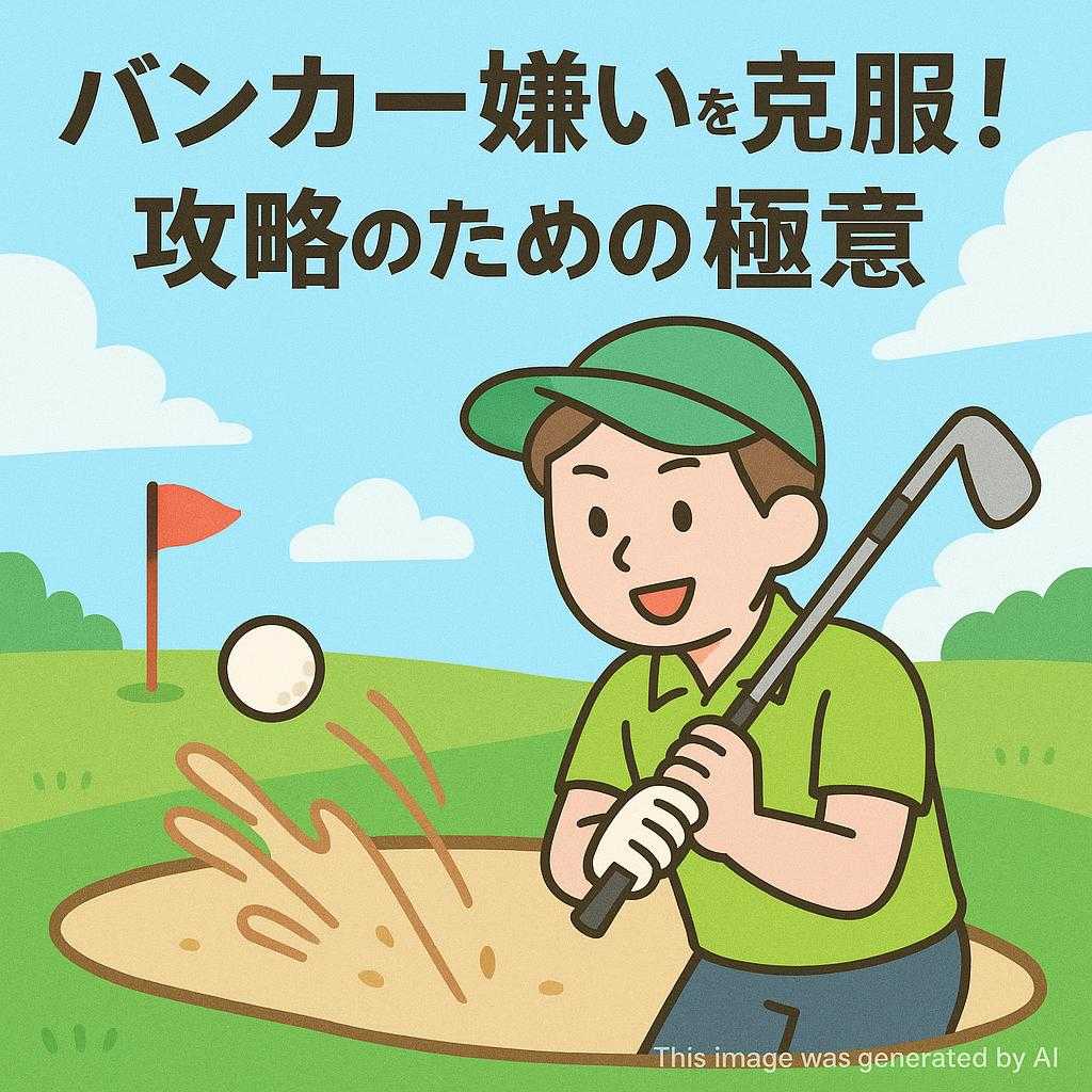 バンカー嫌いを克服！攻略のための極意