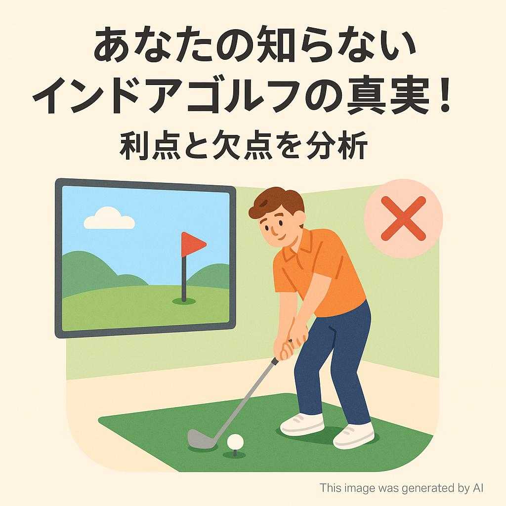 あなたの知らないインドアゴルフの真実！利点と欠点を分析