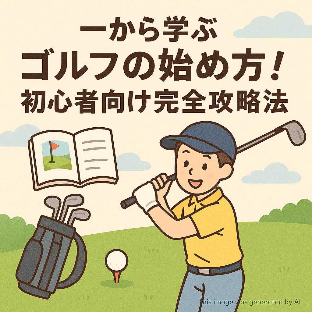 一から学ぶゴルフの始め方!初心者向け完全攻略法
