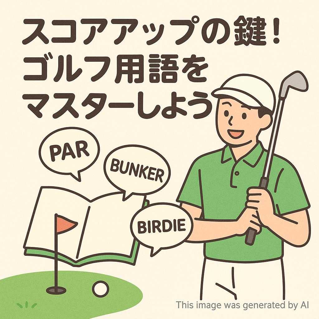 スコアアップの鍵！ゴルフ用語をマスターしよう