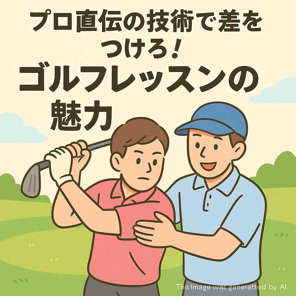 プロ直伝の技術で差をつけろ！ゴルフレッスンの魅力