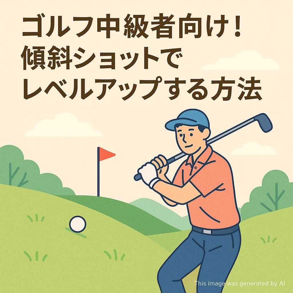 ゴルフ中級者向け！傾斜ショットでレベルアップする方法
