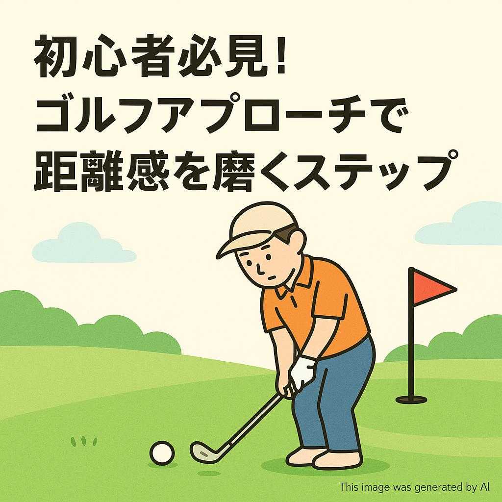 初心者必見！ゴルフアプローチで距離感を磨くステップ
