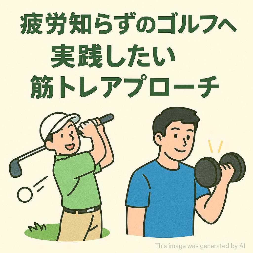 疲労知らずのゴルフへ!実践したい筋トレアプローチ