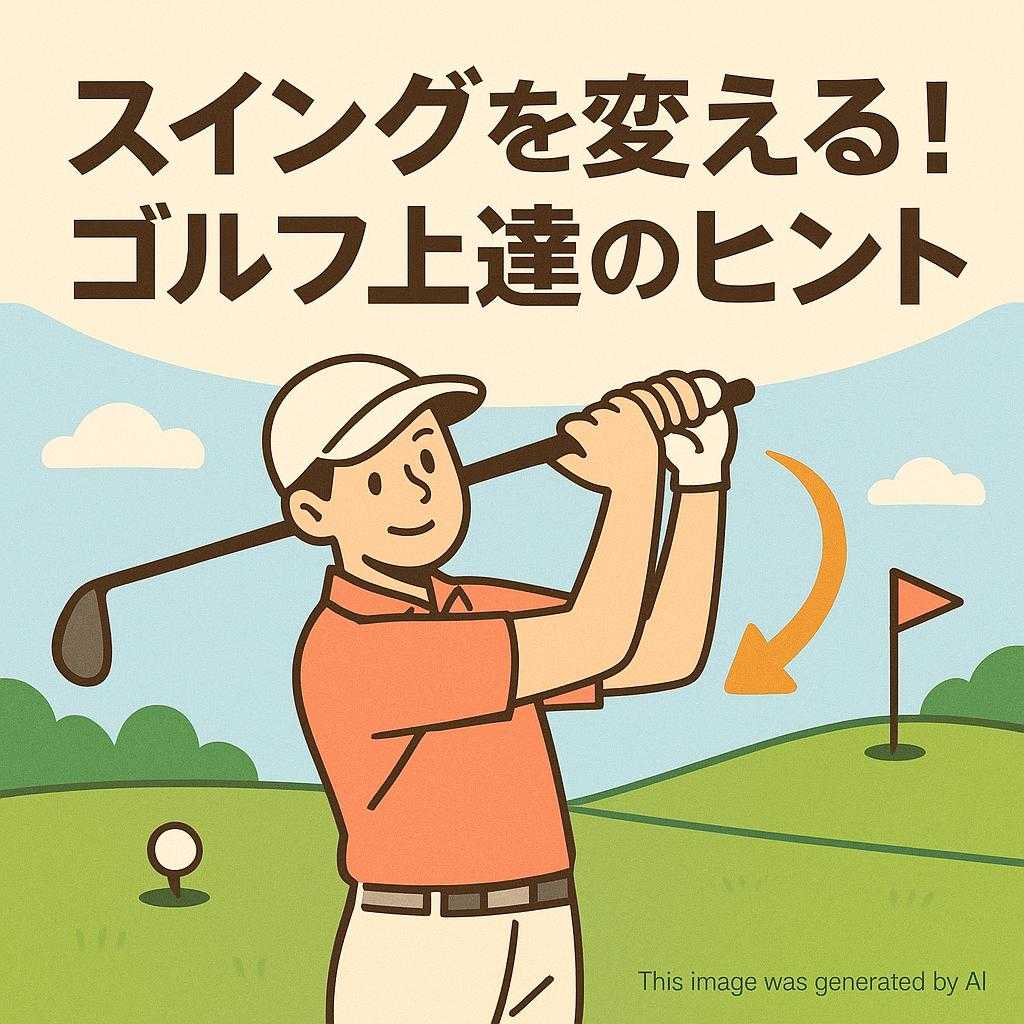 スイングを変える！ゴルフ上達のヒント