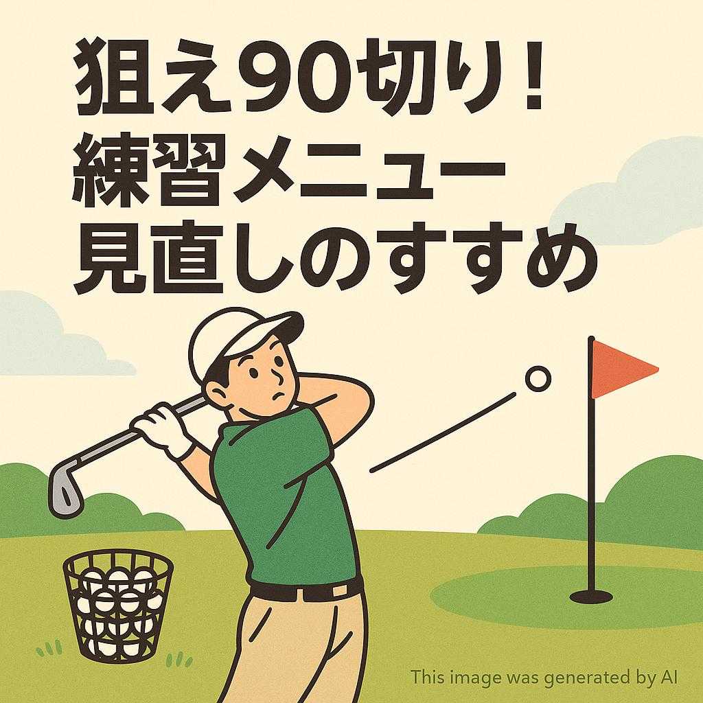 狙え90切り！練習メニュー見直しのすすめ