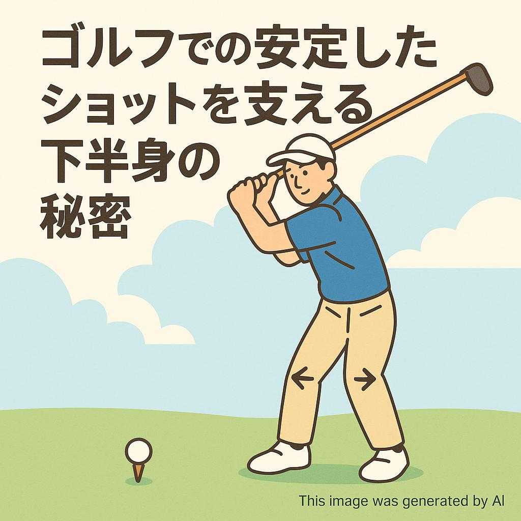 ゴルフでの安定したショットを支える下半身の秘密