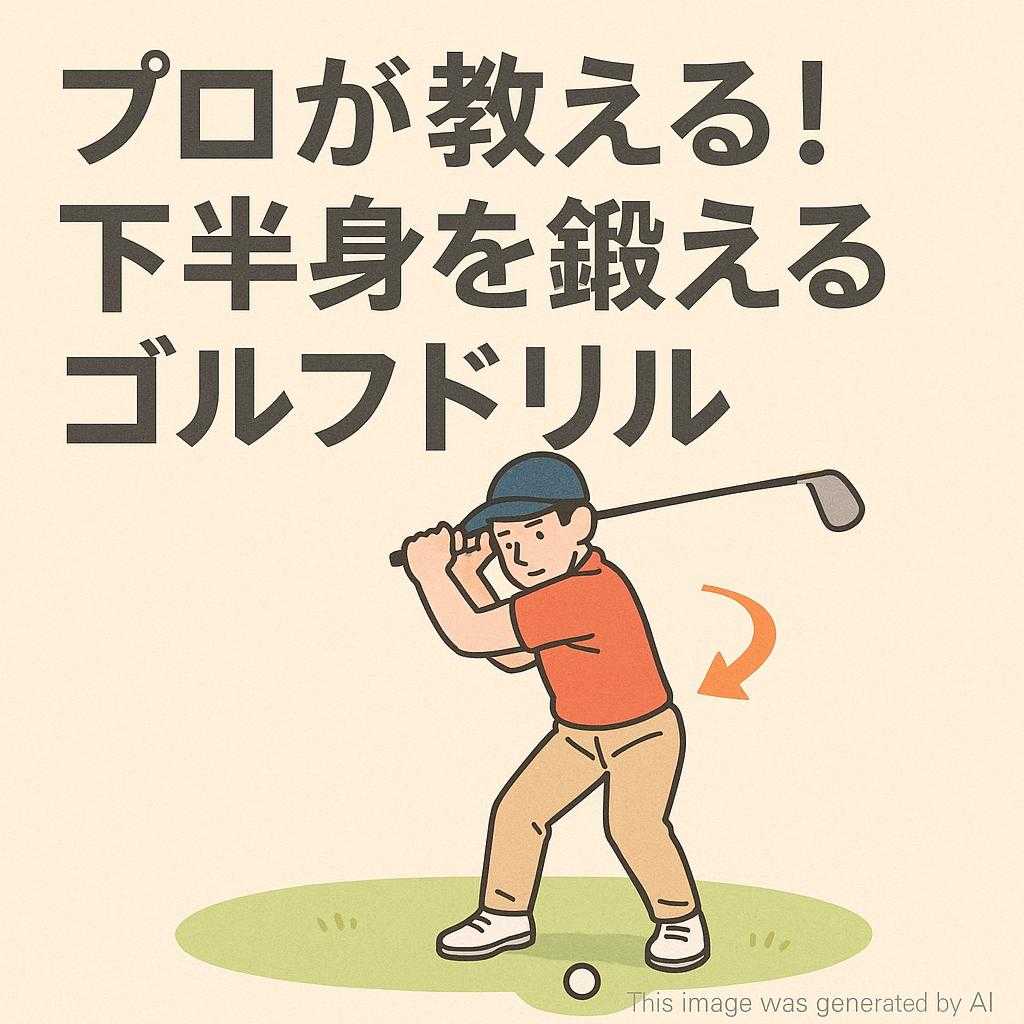 プロが教える！下半身を鍛えるゴルフドリル
