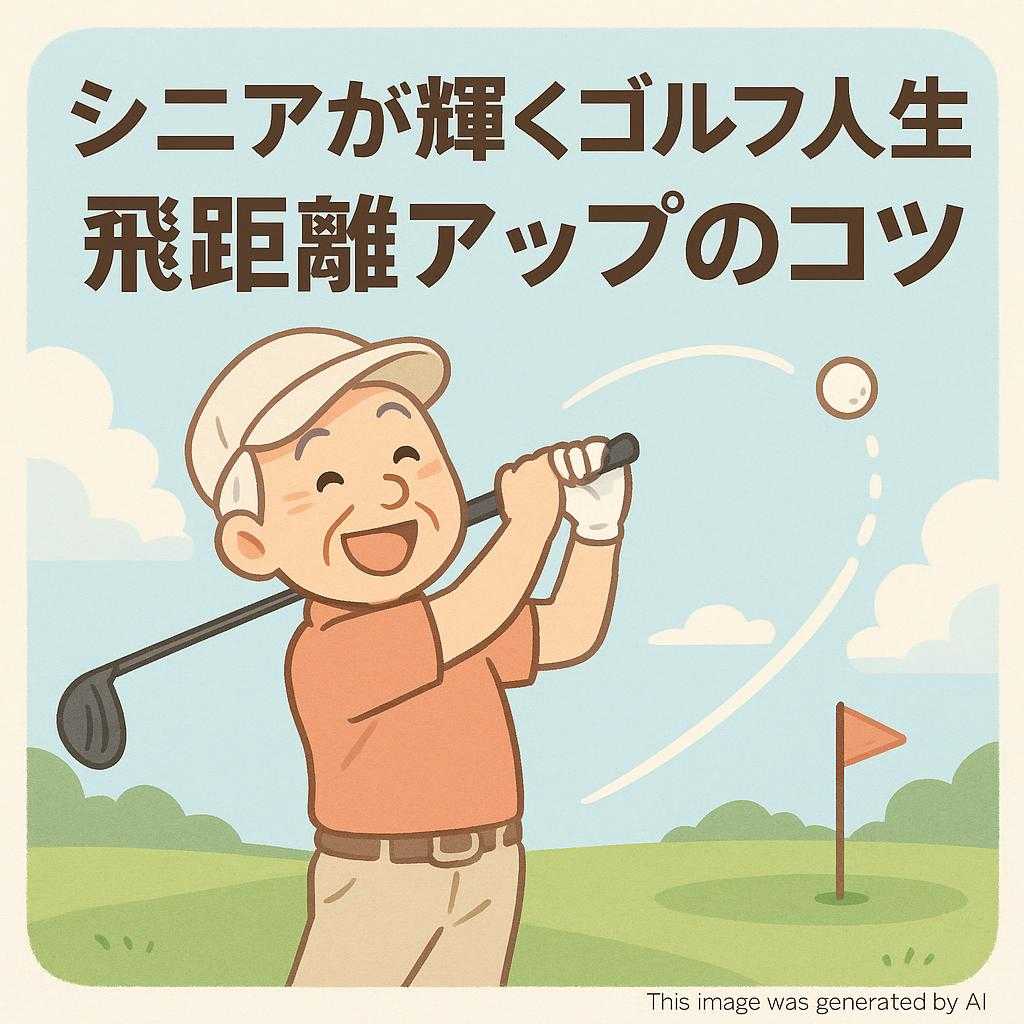 シニアが輝くゴルフ人生 飛距離アップのコツ