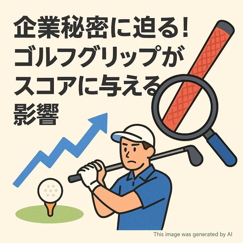 企業秘密に迫る！ゴルフグリップがスコアに与える影響