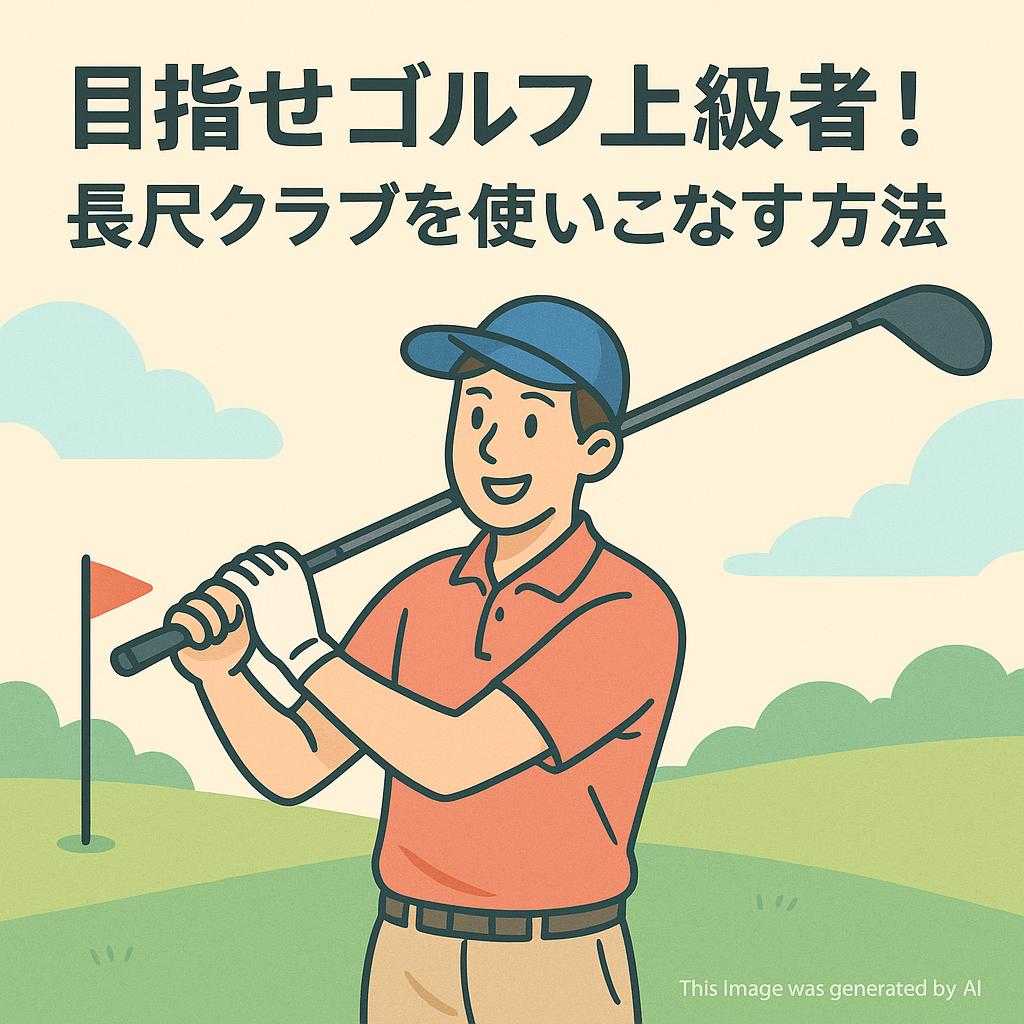 目指せゴルフ上級者！長尺クラブを使いこなす方法