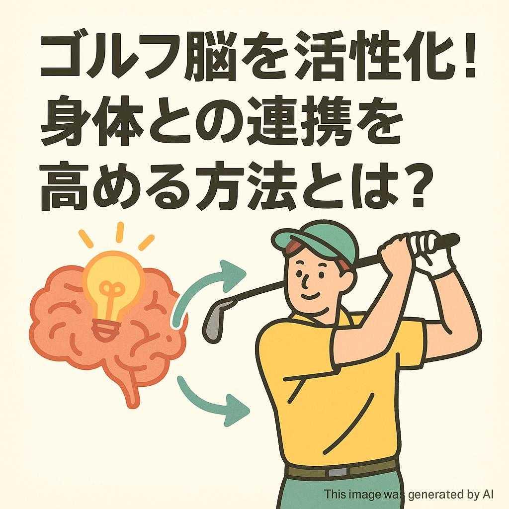 ゴルフ脳を活性化！身体との連携を高める方法とは？