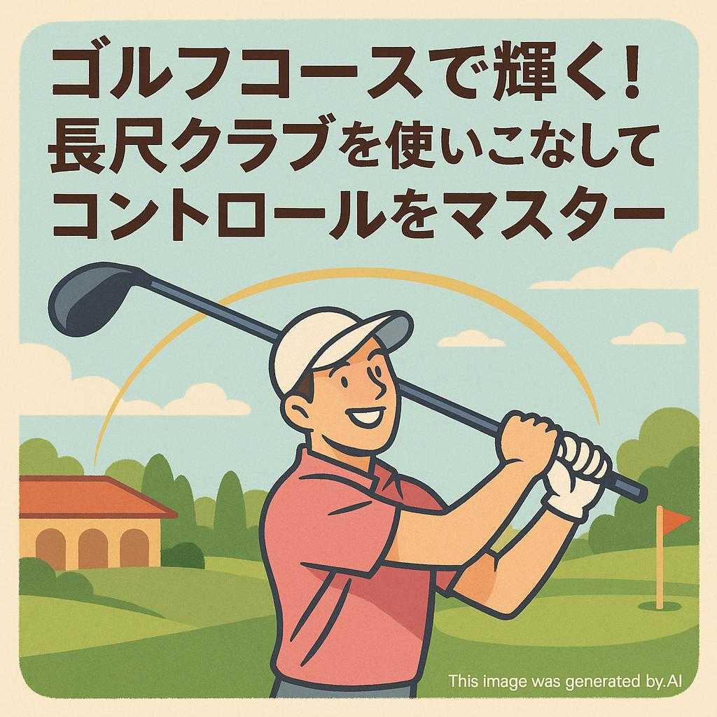 ゴルフコースで輝く！長尺クラブを使いこなしてコントロールをマスター