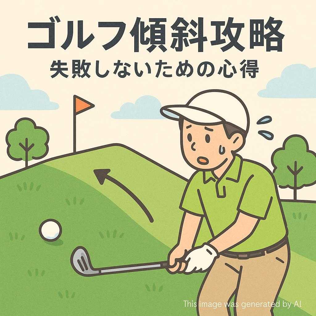 ゴルフ傾斜攻略 失敗しないための心得